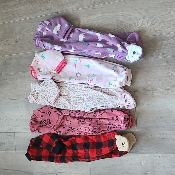 Carter's Other - 3mo fleece bundle sleep n play